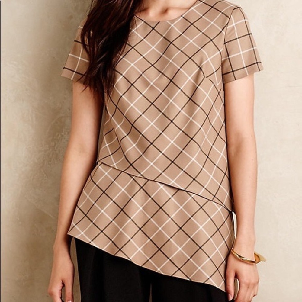 Bailey 44 plaid top from Anthropologie